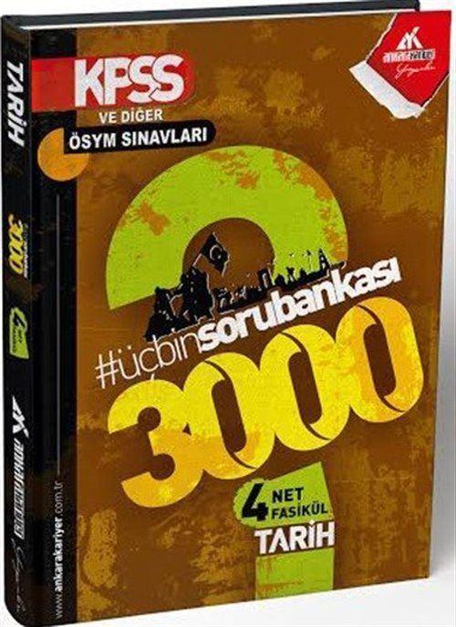 2015 KPSS Tarih 3000 Soru Bankası