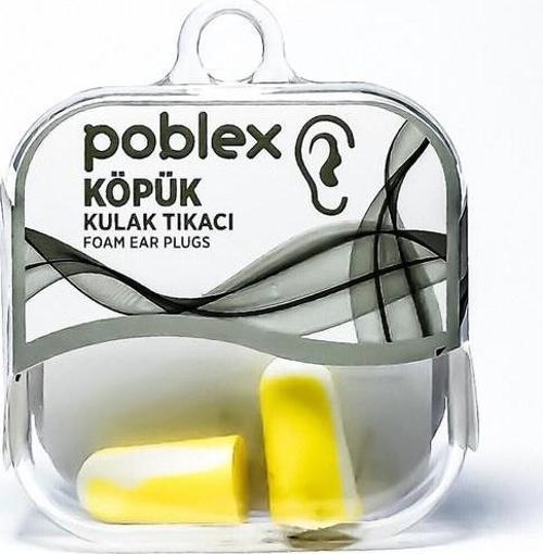 İpli Köpük Kulak Tıkacı - Kulak Koruyucu Tıpası