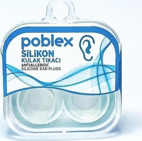 Silikon Kulak Tıkacı - Kulak Koruyucu Tıpası Saf Silikon 2'Li