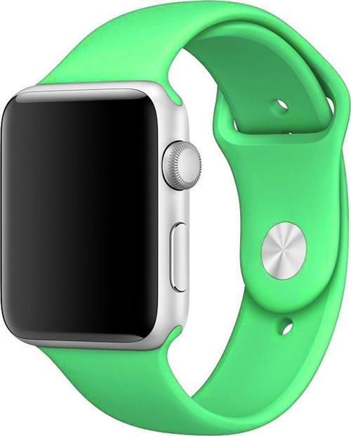 Apple Watch 38mm Silikon Kordon Yeşil