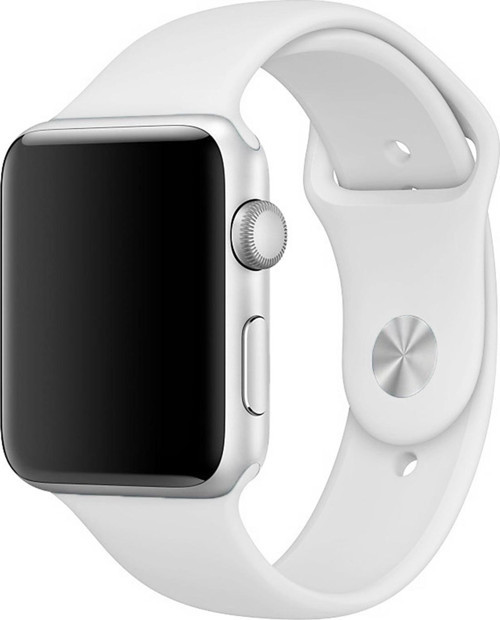 Apple Watch 42mm Silikon Kordon Beyaz
