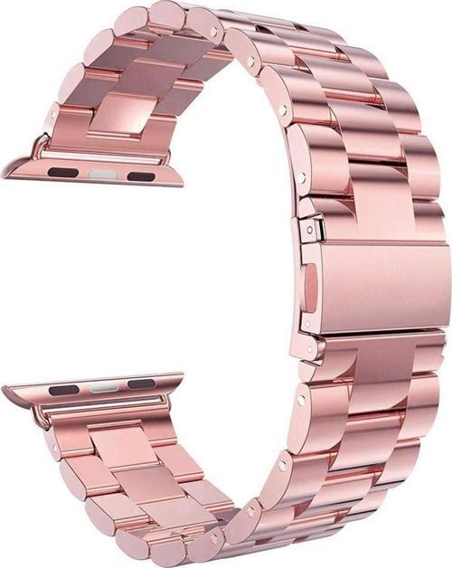Apple Watch Series 3 42mm Metal Stainless Steel Kordon Rose Gold
