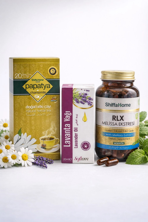 ÇareBurada Lavanta Yağı 20ml, Papatya Çayı, RLX Kapsül