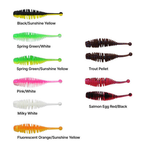 Powerbait Naiad Suni Yem 30MM-FL.ORANGE - SS.YELLOW