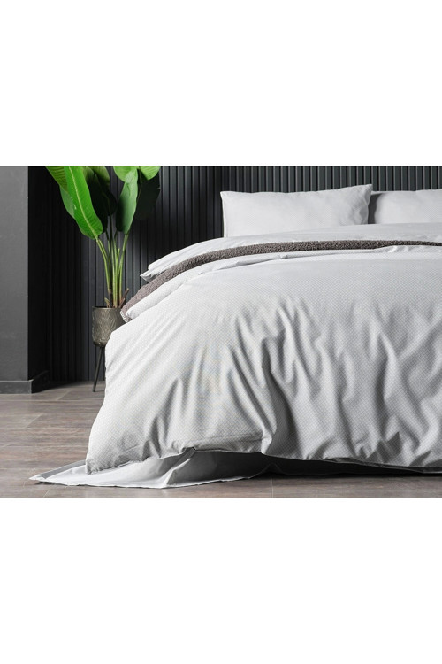 Pure Touch Nevresim Takımı Çift Kişillik Koyu Gri