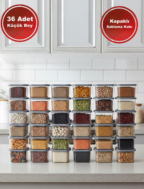 36'Lı Küçük Boy Premium Saklama Kabı