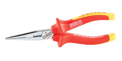 1000V İzoleli Elektrikçi Kargaburun Düz Uçlu 140 mm 3220 13 6140