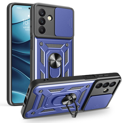 Galaxy A26 Kılıf Magnetik Standlı Kamera Korumalı Sürgülü Vega Kapak