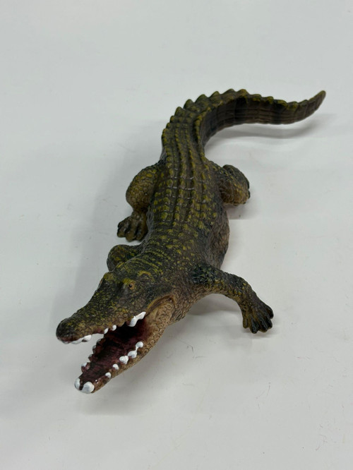 Plastik Oyuncak Büyük Boy Hayvan Timsah 17 cm