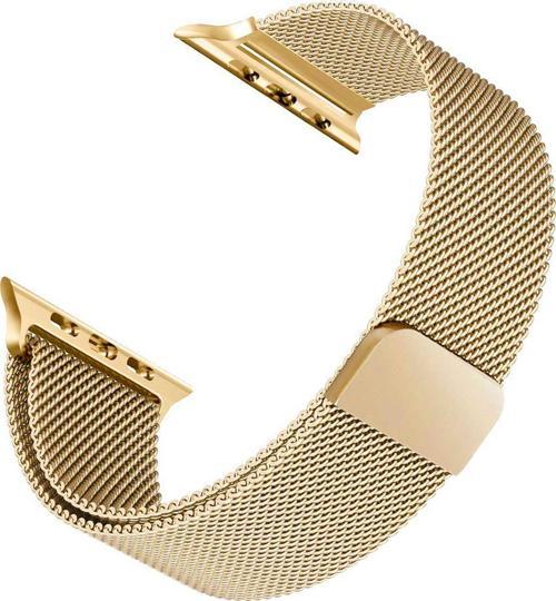 Apple Watch Series 6 40mm Milanese Loop Kordon Gold