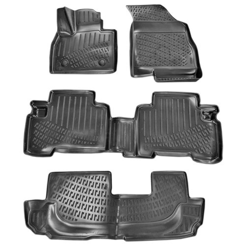 Chery Tiggo 8 2025+ (7 Koltuk-3 Sıra/Prestige) 3D Havuzlu Paspas