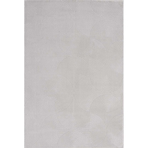 Akik 8614 Gri Modern Makine Halısı