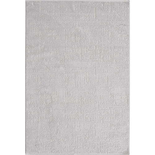Akik 8609 Gri Modern Makine Halısı
