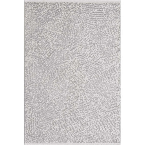 Akik 8607 Gri Modern Makine Halısı