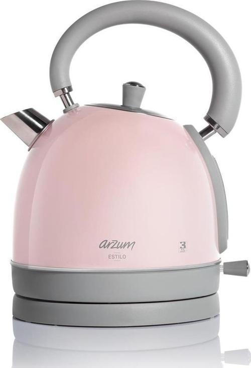Ar3048 Estilo Pembe 2200 W 1.8 lt Çelik Kettle