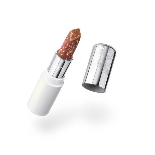 KIKO MILANO Snow-Kissed Holiday Sparkly Peaks Lipstick 01 Cinnamon Spice