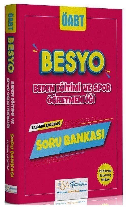 ÖABT Beden Eğitimi BESYO Soru Bankası Çözümlü