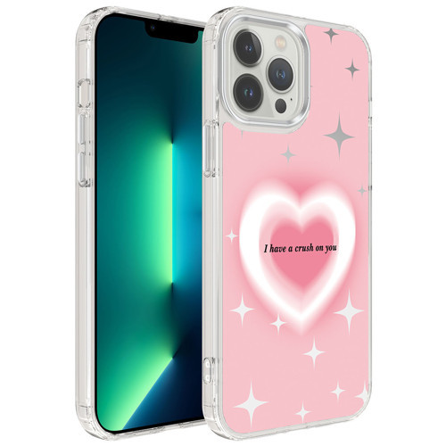 Apple iPhone 12 Pro Max Kılıf Airbagli Parlak Tasarımlı Zore Mimbo Kılıf NO1