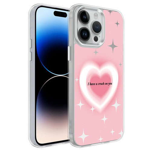 Apple iPhone 14 Pro Max Kılıf Airbagli Parlak Tasarımlı Zore Mimbo Kılıf NO1