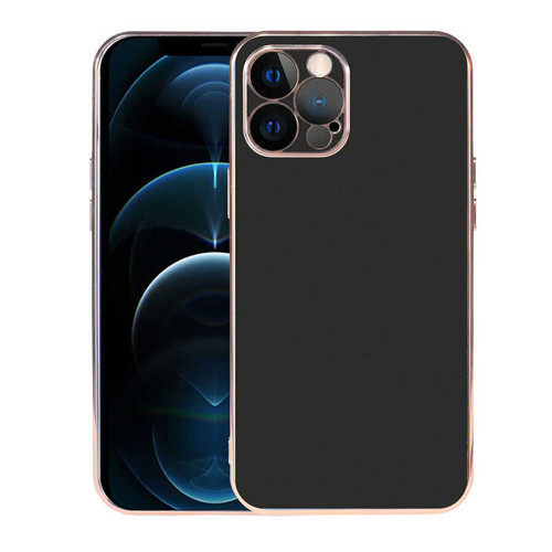 iPhone 12 Pro Max Kılıf Viyana Yüzeyi Buzlu Transparan Tasarım