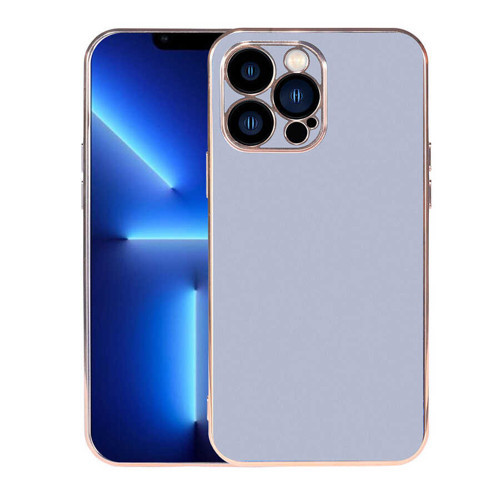 iPhone 13 Pro Kılıf Viyana Yüzeyi Buzlu Transparan Tasarım Kılıf