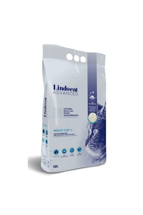 Lindocat Advanced Multicat Kokusuz Ince Taneli Kedi Kumu 12 Lt.