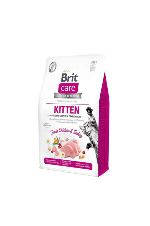 Taze Tavuk Etli Tahılsız Yavru Kedi Maması 2 Kg