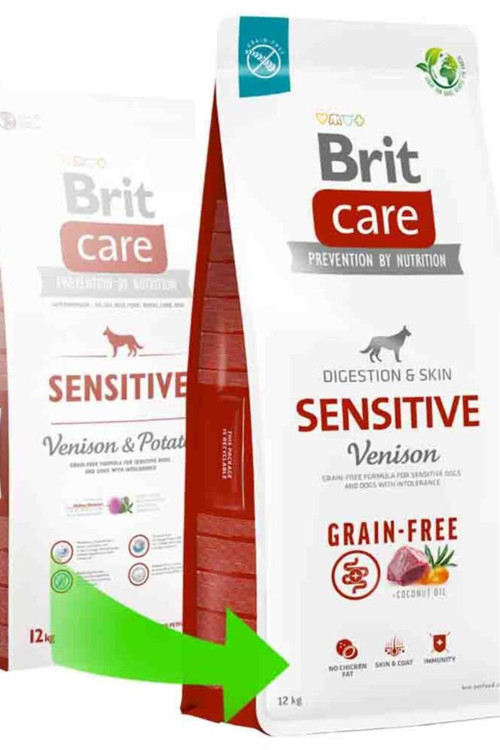 Care Sensitive Geyikli Ve Patatesli Tahılsız Köpek Maması 12Kg (.07/2025) - Petshopundan