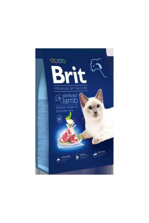 Premium By Nature Sterilised Kuzu Etli Kısırlaştırılmış Yetişkin Kedi Maması 8 Kg