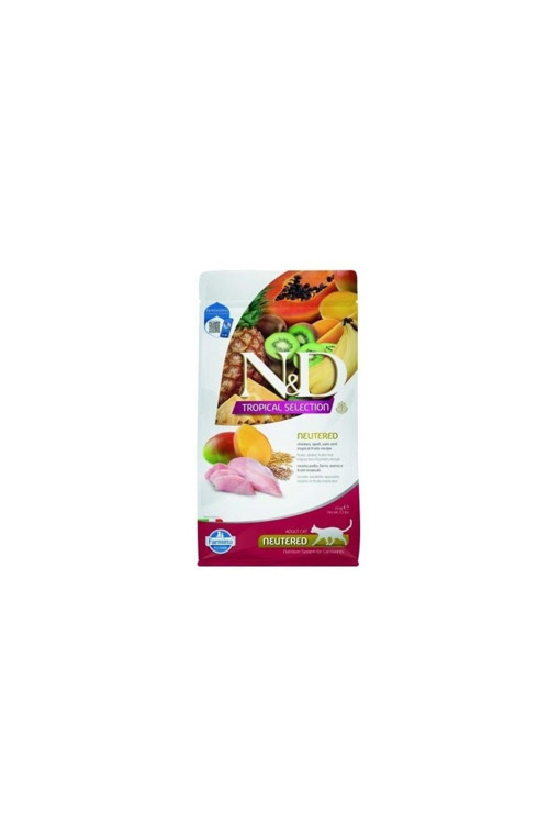 Tropical Tavuklu Kısır Kedi Maması 1.5 Kg