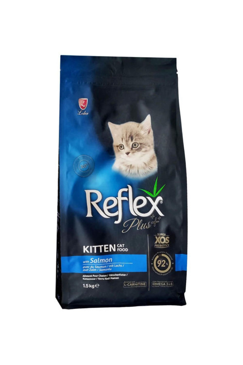Plus Somonlu Yavru Kedi Maması 1,5 Kg