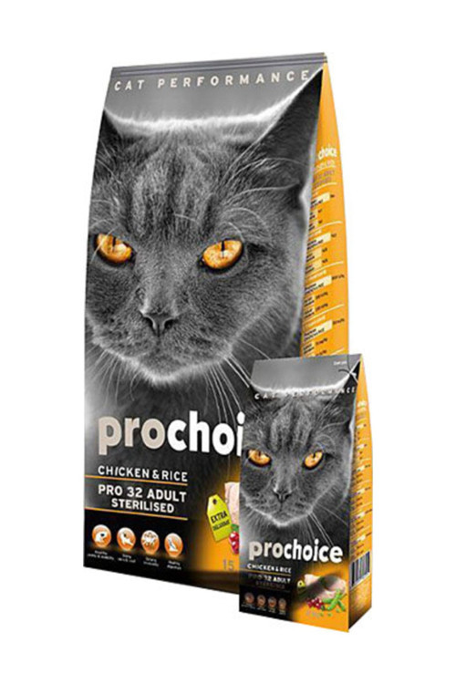 Pro32 Sterilised Kısırlaştırılmış Kedi Maması 15 Kg