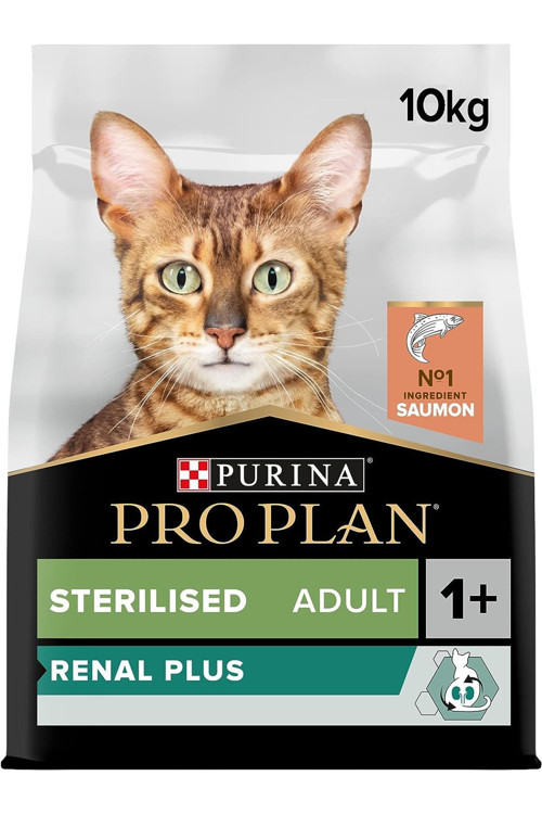 Sterilised Kısırlaştırılmış Somonlu Kedi Maması 10 Kg