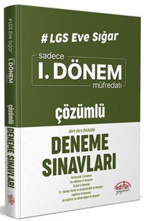 LGS Eve Sığar 1. Dönem Çözümlü Deneme Sınavları