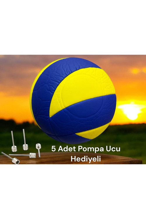 Voleybol Topu Soft Touch Yapıştırma Yumuşak Yüzey 8 Panel 5 Numara Öğretici Okul Voleybol Topu