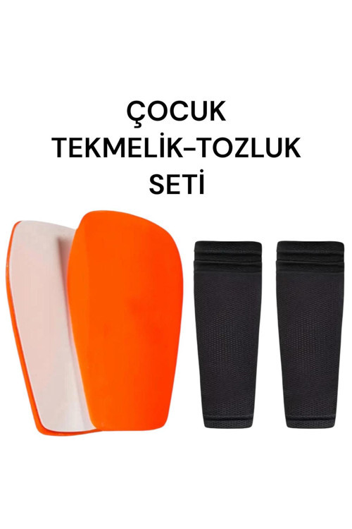 Çocuk Tekmelik Kaval Koruyucu Konç Çoraplı Futbol Tekmeliği Futbolcu Kavallık Çoraplı Tekmelik