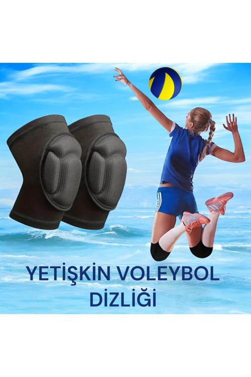 Yetişkin Voleybol Dizlik Dizlik Kaleci Dirseği