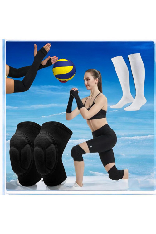 Yetişkin Voleybol Dizliği Seti
