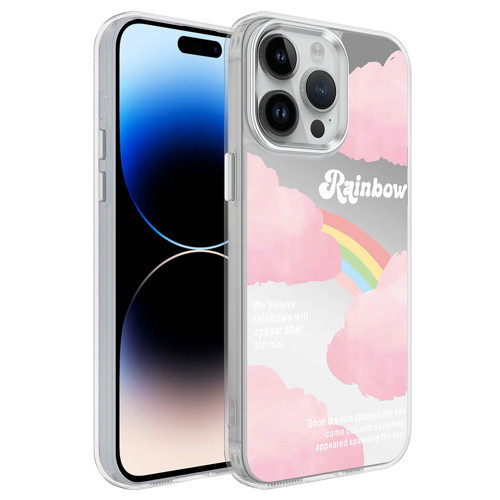 Apple iPhone 14 Pro Kılıf Airbagli Parlak Tasarımlı Zore Mimbo Kılıf NO6