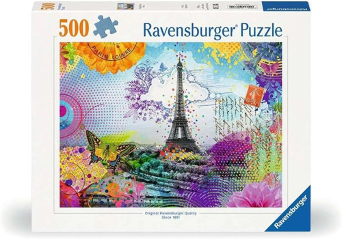 Postcard From Paris Puzzle - 500 Parça