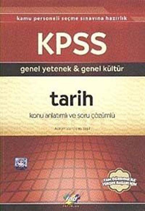 KPSS Genel Yetenek-Genel Kültür Tarih Konu Anlatımlı