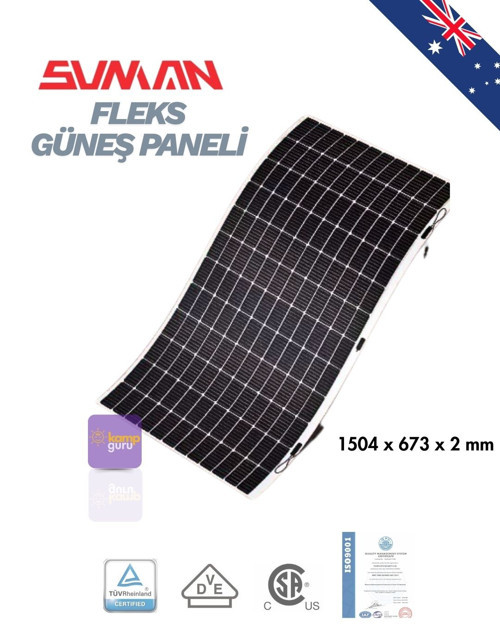 175 Wp Flex Solar Panel - Esnek Güneş Enerji Paneli