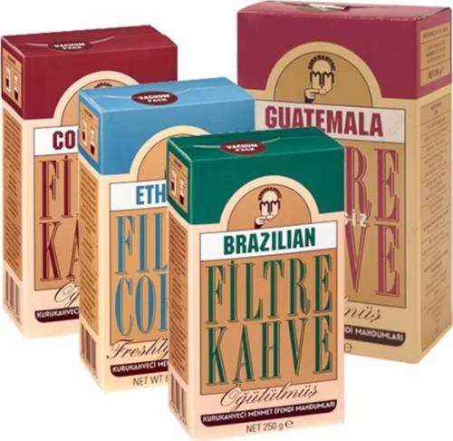 Filtre Kahve Seti 4'lü Set