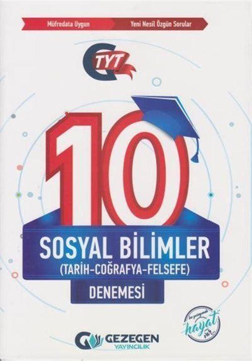 TYT 10'lu Sosyal Bilimler (Tarih-Coğrafya-Felsefe) Denemesi