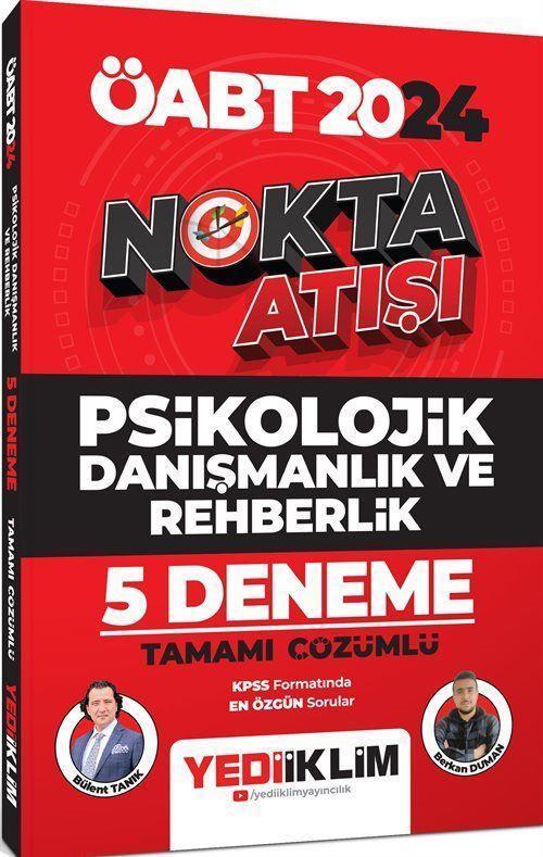 2024 ÖABT Nokta Atışı Psikolojik Danışmanlık ve Rehberlik Tamamı Çözümlü 5 Deneme
