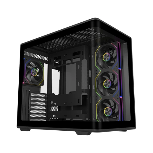 Elite 600 E600-KGNN85-S01 4x120mm ARGB Fan ATX Siyah 850W ATX 3.1 - PCIE 5.0 80+ Gold Mid Tower Gaming (Oy