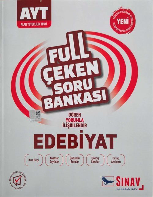 AYT Edebiyat Full Çeken Soru Bankası