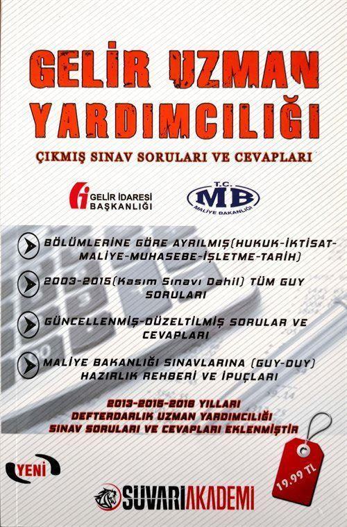 Gelir Uzman Yardımcılığı Çıkmış Sınav Soruları ve Cevapları