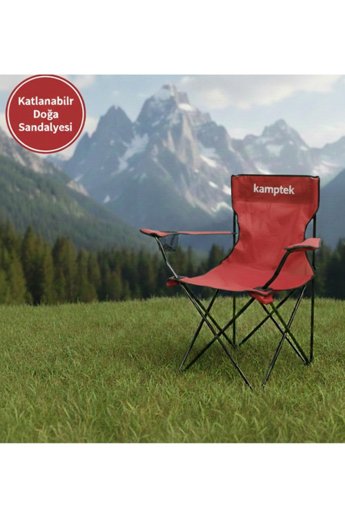 Premium Katlanabilir Kamp Ve Doğa Balıkçı Karavan Sandalyesi