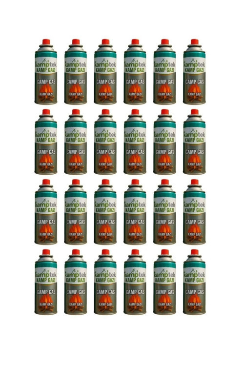 24 Adet Steel / Strong Kamp Gazı 400 Ml 227 Gr Bütan Propan Gaz Kamp Ocakları İle Uyumlu